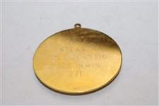 Champion Hale Irwin's 1975 Atlanta Golf Classic 14k Gold Winner's Medal