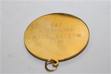 Champion Hale Irwin's 1975 Western Open 14k Gold Winners Medal