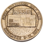 Champion Hale Irwin's 1978 PGA Championship of Australia Gold Winners Medal