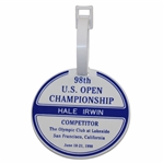 Hale Irwins 1998 US Open at The Olympic Club Contestant Bag Tag
