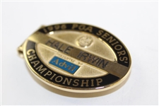 Champion Hale Irwin's 1996 PGA Seniors Championship Contestant Badge
