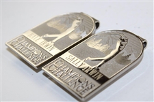 Hale Irwin & Wife Sally Irwin's Undated Champions Challenge Money Clip/Badges