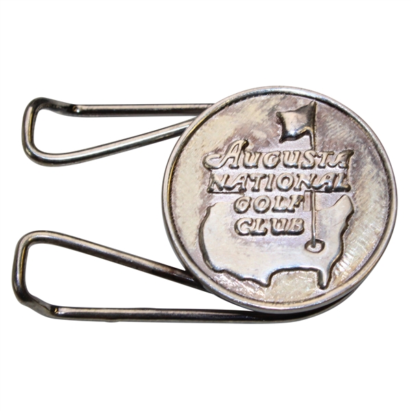 Hale Irwins Undated Augusta National Golf Club Sterling Silver Money Clip