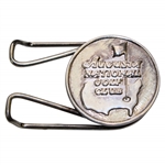 Hale Irwins Undated Augusta National Golf Club Sterling Silver Money Clip