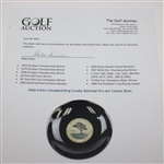 Hale Irwin's Undated Bing Crosby National Pro-Am Couroc Bowl
