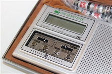 Hale Irwin's 1981 Masters Tournament Contestant Gift - GE Quartz LCd Clock/Radio