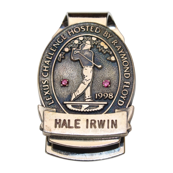 Hale Irwins 1998 Lexus Challenge Hosted by Ray Floyd Contestant Badge/Clip
