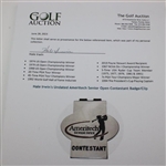 Hale Irwin's Undated Ameritech Senior Open Contestant Badge/Clip