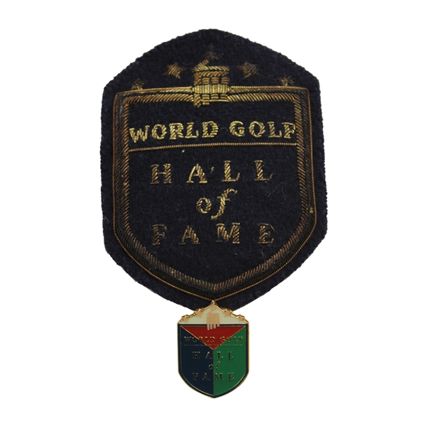 Hale Irwins World Golf Hall of Fame Bullion Patch with Pin