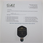 Hale Irwin's World Golf Hall of Fame Bullion Patch with Pin