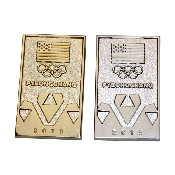 Hale Irwins Pair of 2018 Pyeongchang Olympic Games Pins