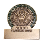 Sally Irwins 2000 US Open Championship Players Wife Badge