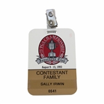 Sally Irwins 1993 PGA Championship at Inverness Club Contestant Family Badge #0541
