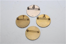 Hale Irwin's 1981, 1982, 1983 & 1984 PGA Tour Pins