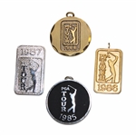 Hale Irwins 1985, 1986, 1987 & 1988 PGA Tour Pins