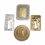 Hale Irwins 1989, 1990, 1991 & 1992 PGA Tour Pins