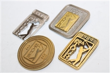 Hale Irwin's 1989, 1990, 1991 & 1992 PGA Tour Pins