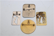 Hale Irwin's 1989, 1990, 1991 & 1992 PGA Tour Pins