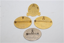 Hale Irwin's 1997, 1998, 1999 & 2000 PGA Tour Pins