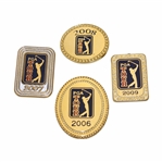 Hale Irwins 2006, 2007, 2008 & 2009 PGA Tour Pins
