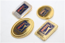 Hale Irwin's 2006, 2007, 2008 & 2009 PGA Tour Pins