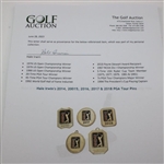 Hale Irwin's 2014, 2015, 2016, 2017 & 2018 PGA Tour Pins