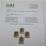 Hale Irwin's 2019, 2020, 2021 & 2022 PGA Tour Pin