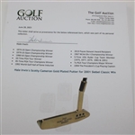 Hale Irwin's Scotty Cameron Gold Plated Putter for 2001 Siebel Classic Win