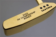 Hale Irwin's Scotty Cameron Gold Plated Putter for 2002 3M Championship Win