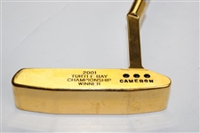 Hale Irwin's Scotty Cameron Gold Plated Putter for 2001 Turtle Bay Championship Win