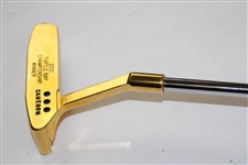 Hale Irwin's Scotty Cameron Gold Plated Putter for 2001 Turtle Bay Championship Win