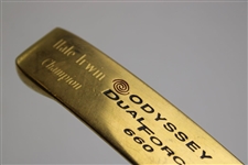 Hale Irwin's OdysseyGold Plated DualForce 660 Putter for 1998 US Senior Open Championship Win