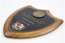 1990 ABC Wide World of Sports Athlete of the Week Plaque Awarded to Hale Irwin