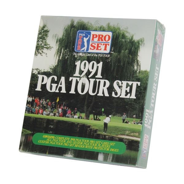 Hale Irwins Personal Unopened 1991 PGA Tour Pro-Set Golf Cards - Full Set