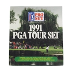 Hale Irwin's Personal Unopened 1991 PGA Tour Pro-Set Golf Cards - Full Set