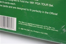 Hale Irwin's Personal Unopened 1991 PGA Tour Pro-Set Golf Cards - Full Set