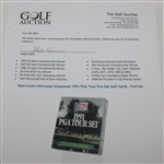 Hale Irwin's Personal Unopened 1991 PGA Tour Pro-Set Golf Cards - Full Set