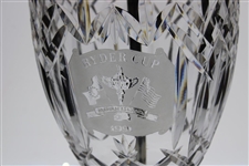 Mark Calcavecchia's 1991 Ryder Cup Team USA Cut Crystal Lamp w/Shade