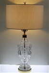 Mark Calcavecchia's 1991 Ryder Cup Team USA Cut Crystal Lamp w/Shade