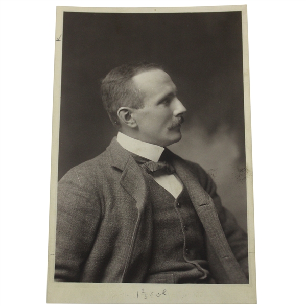 1897 Henry James Whigham Early Winner of the US Amateur Cabinet Photo