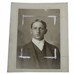 1898 James F. Curtis Intercollegiate Golf Champion Cabinet Photo