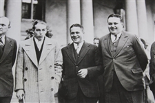 1928 Bobby Jones & Ty Cobb 'The Most Famous Athletes in Georgia' Photo