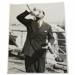 1928 Walter Hagen British Open Champion Drinks from the Claret Jug Photo