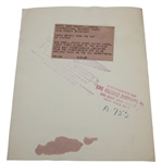 1928 Walter Hagen 'British Open Champion Drinks from the Claret Jug' Photo
