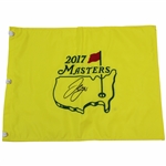 Sergio Garcia Signed 2017 Masters Embroidered Flag JSA ALOA