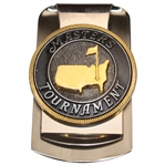 Masters Tournament Gold & Silver Tone Money Clip