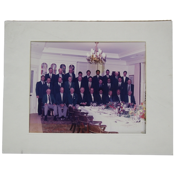 1995 Masters Tournament Champions Dinner Photo - Ready to Frame