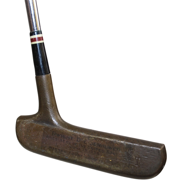 President Dwight D. Eisenhowers Putter Gifted from Nassau County Council 6/19/1954 *Updated* w/Article