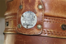 Classic Augusta National Golf Club Leather & Canvas Full Size Hot-Z Golf Bag - Used