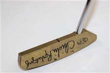 Chi-Chi Rodriguez Signed Callaway Brass Billet #1 Entirely Milled S2-H2 Putter JSA ALOA